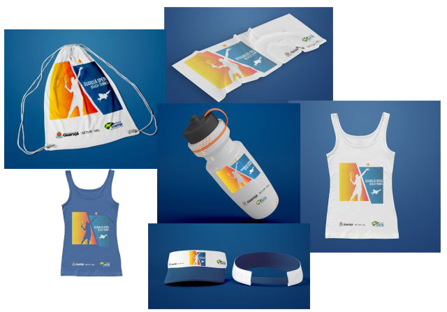 Kit para Atletas do Guarujá Open Beach Tennis 2022 - Portal Guarujá de Turismo