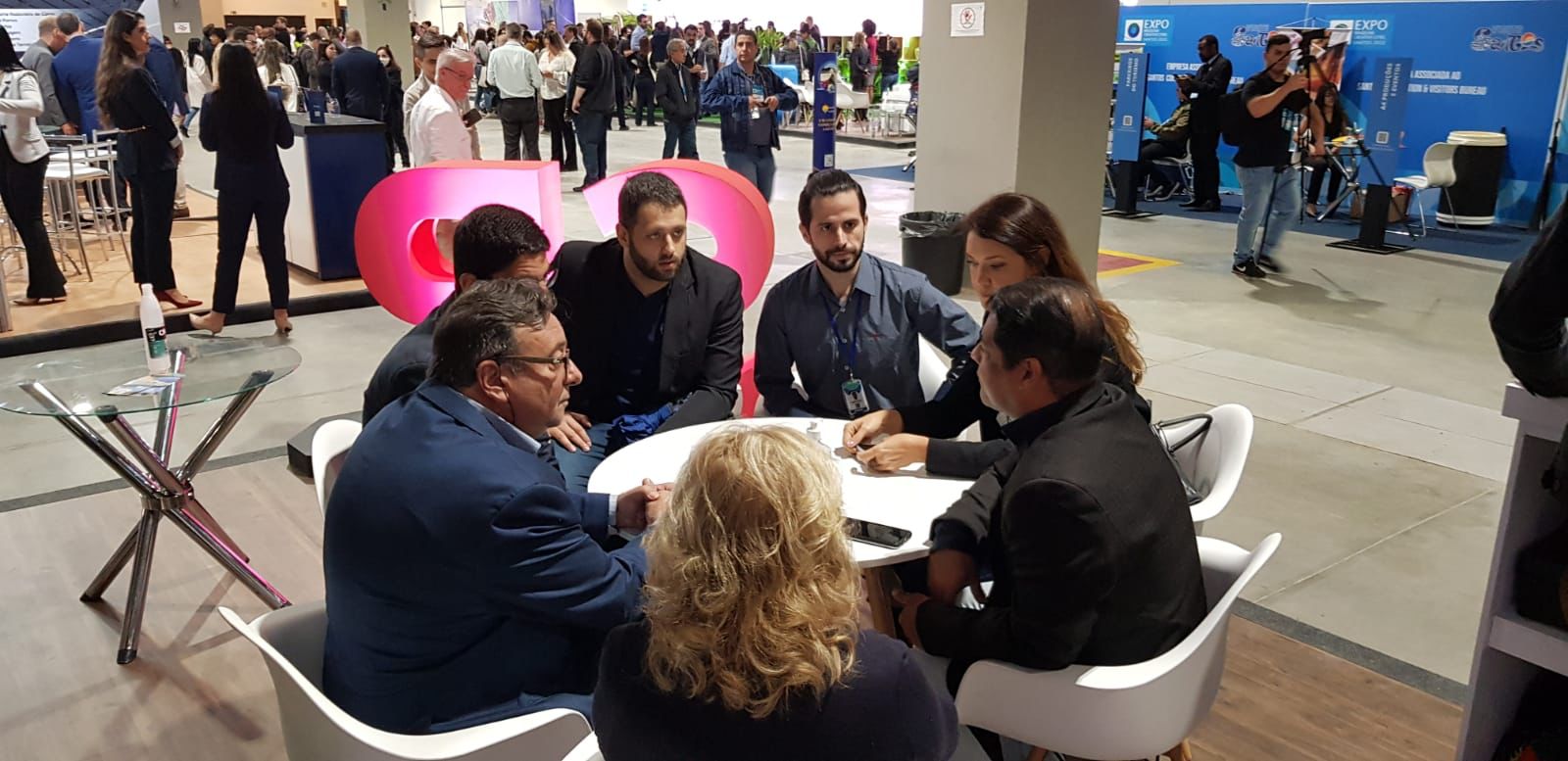 Fábio Santos, secretário de Turismo de Guarujá participa ativamente do evento